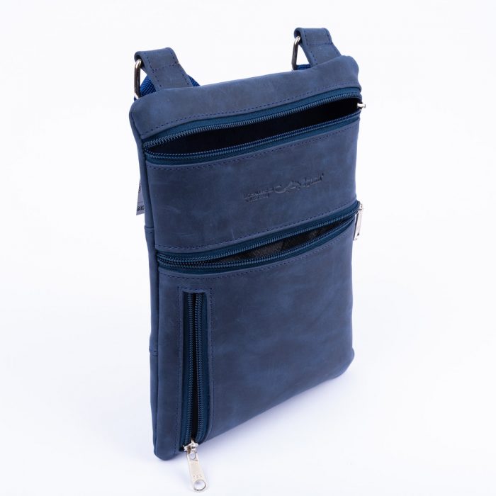 Kožna torbica VG plava