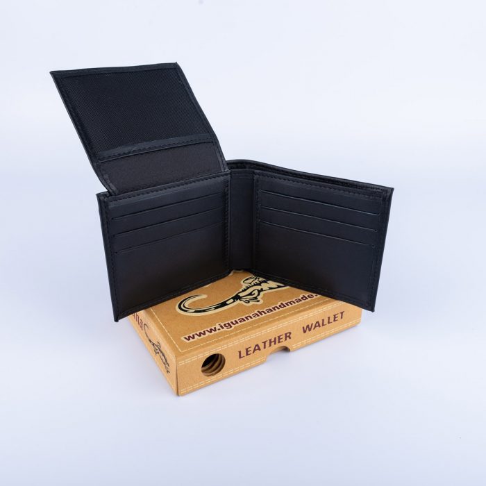 Muški novčanik MN7 crni na kutiji