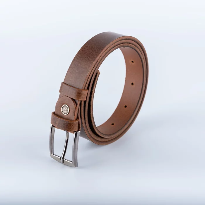 Braon Kaiš 3Cm – Bez Konca (Retro)