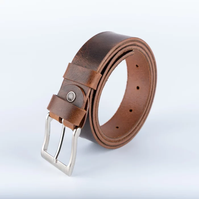 Braon Kaiš 4Cm – Bez Konca (Retro)
