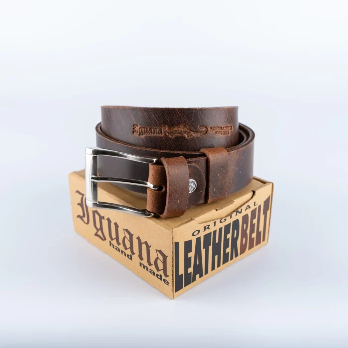 Braon Kaiš 4Cm – Bez Konca (Retro)