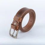 Braon kaiš 4cm – braon konac (Retro) - Image 3
