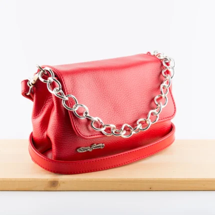 Kožna tašna ŽT58 crvena