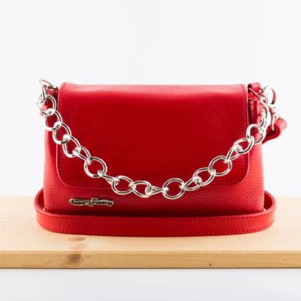 Kožna tašna ŽT58 crvena