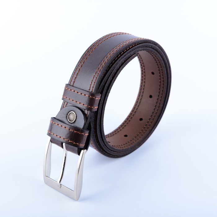 Tamno Braon Kais 4Cm Dupli Braon Konac