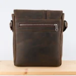 Kožna tašna IV1 braon (brušena koža) - Slika 4