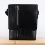 Kožna tašna IV2 crna