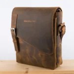 Kožna tašna IV3 braon (brušena koža) - Slika 3