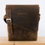 Kožna tašna IV3 braon (brušena koža)