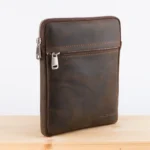 Kožna tašna MA braon (brušena koža) - Slika 2