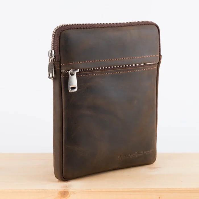 Kožna Tašna Ma Braon (Brušena Koža) - Slika 2