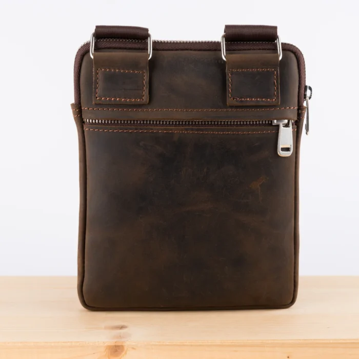 Kožna Tašna Ma Braon (Brušena Koža) - Slika 4