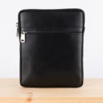 Kožna tašna MA crna