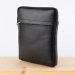 Kožna tašna MA crna - Slika 3