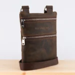 Kožna tašna MG braon (brušena koža) - Slika 2