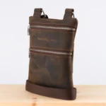 Kožna tašna MG braon (brušena koža) - Slika 3