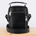 Kožna tašna PES crna