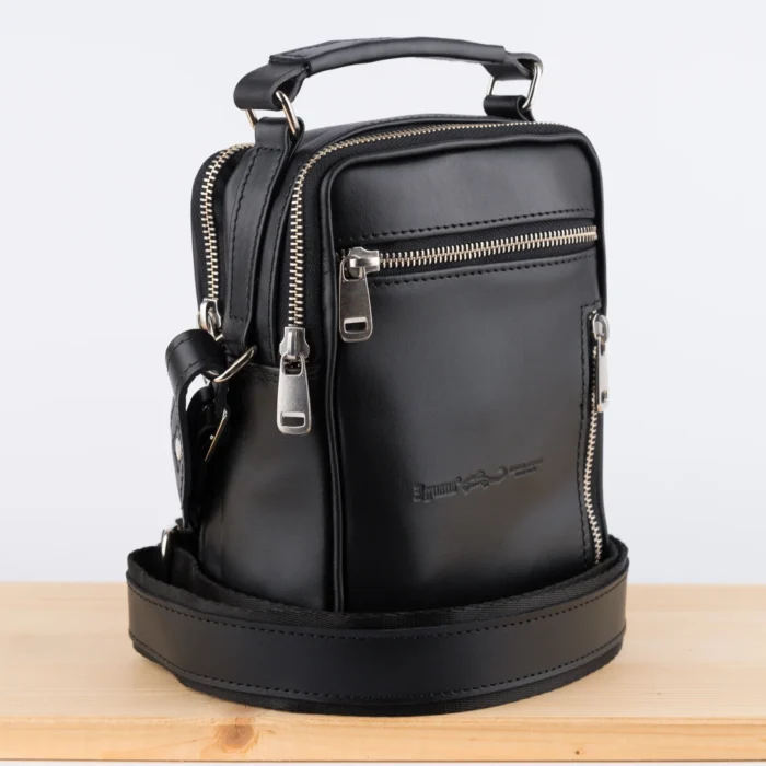 Kožna Tašna Pes Crna - Slika 2