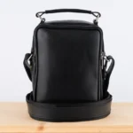 Kožna tašna PES crna - Slika 4