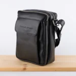 Kožna tašna T61 crna - Slika 3