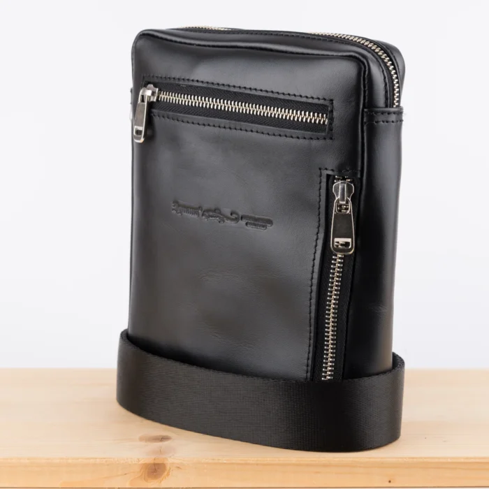 Kožna Tašna Ti Crna - Slika 3