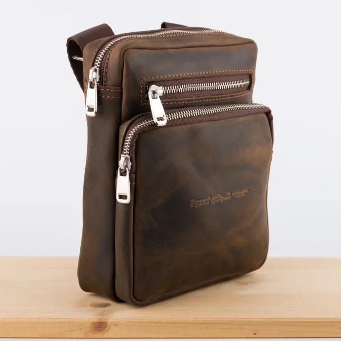 Kožna Tašna Ti2 Braon (Brušena Koža) - Slika 2