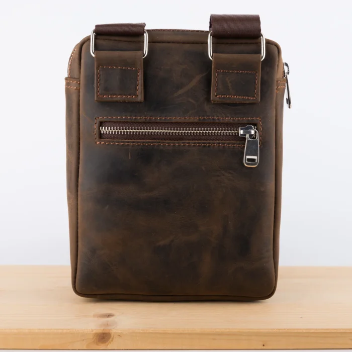 Kožna Tašna Ti2 Braon (Brušena Koža) - Slika 4