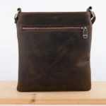 Kožna tašna ŽI braon - Slika 4