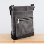 Kožna tašna ŽI siva (brušena koža) - Slika 2