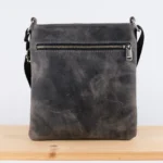 Kožna tašna ŽI siva (brušena koža) - Slika 4