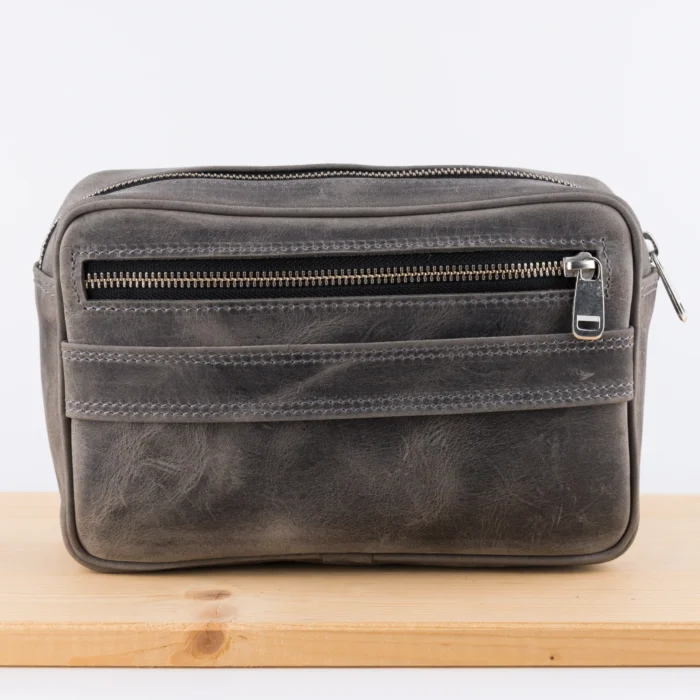 Kožna Torbica T10 Siva (Brušena Koža) - Slika 4