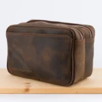 Kožna torbica T11 braon (brušena koža) - Slika 3