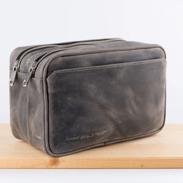 Kožna Torbica T11 Siva (Brušena Koža) - Slika 2