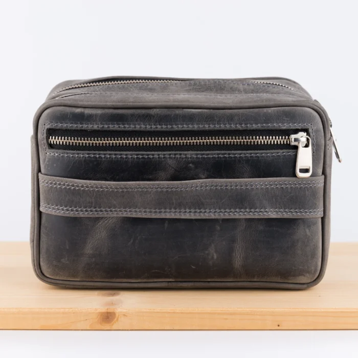 Kožna Torbica T11 Siva (Brušena Koža) - Slika 4