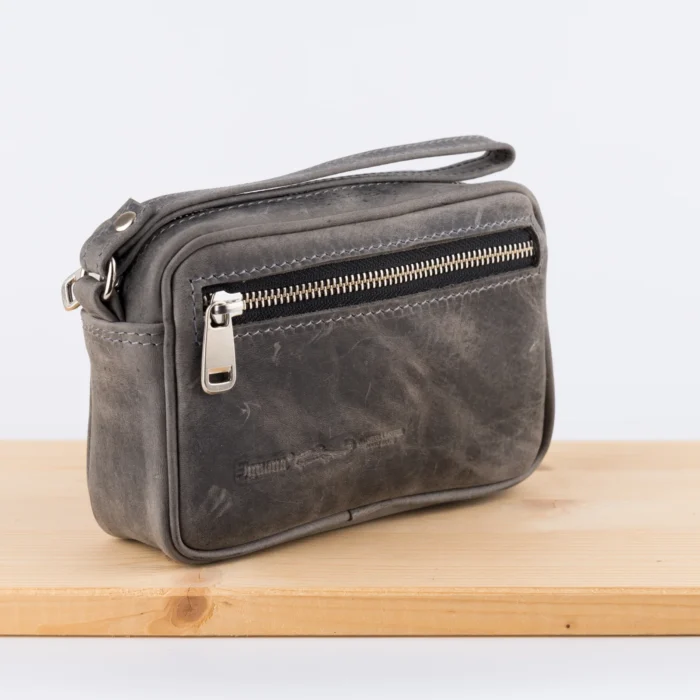 Kožna Torbica T5 Siva (Brušena Koža) - Slika 2