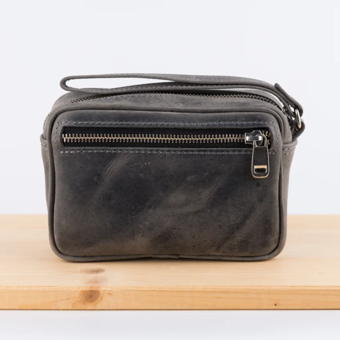 Kožna Torbica T5 Siva (Brušena Koža) - Slika 4